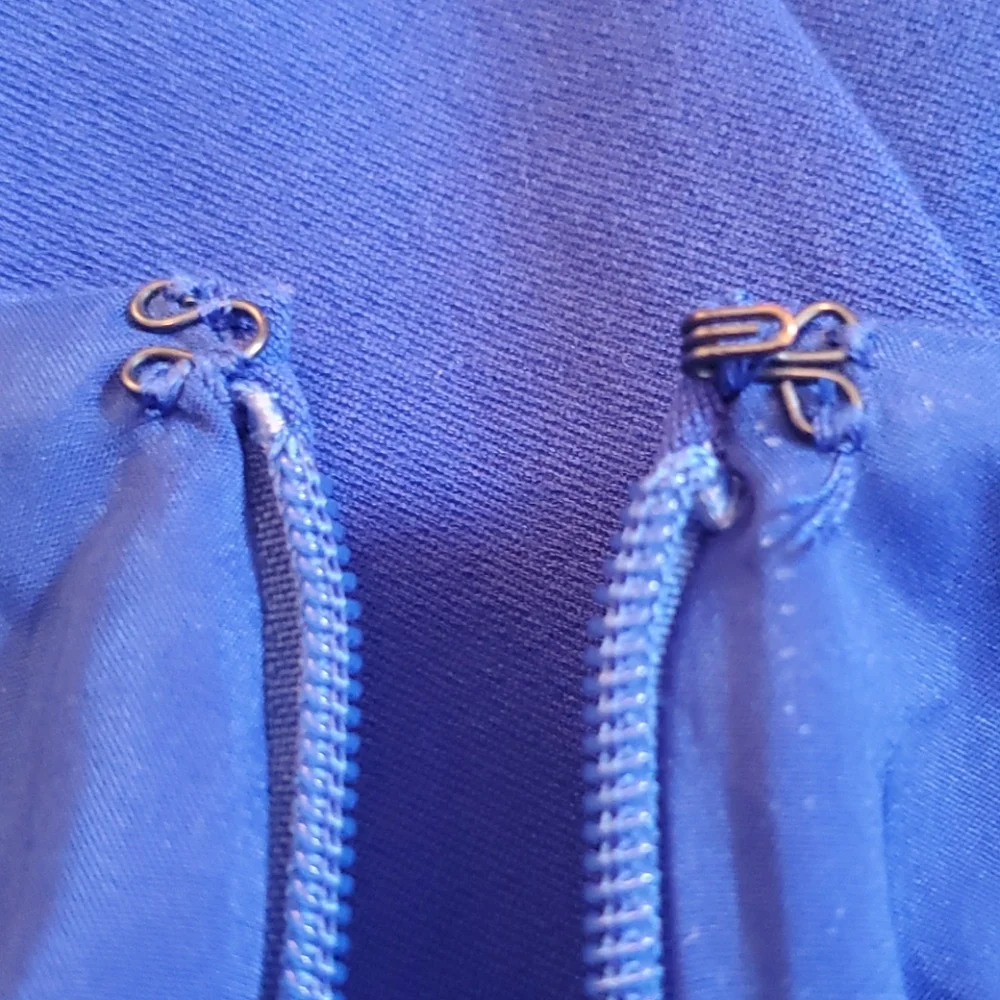 Express - Royal Blue Lined Pencil Skirt - Size 4 - Picture 9 of 10